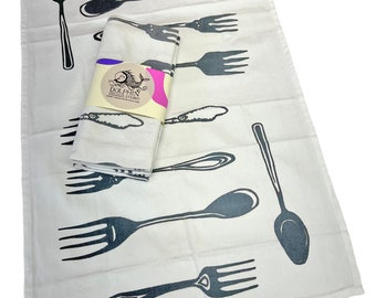 Kitchen Towels - FORKS AND SPOON