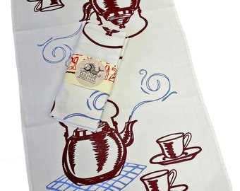 Kitchen Towels - TEA FOR TWO