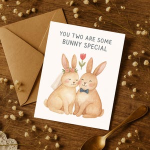 "Hochzeits-Glückwünsche, glückliches Paar, Hochzeitstag-Wünsche, ""Happy Ever After"", Brautparty-Karte, Braut- und Bräutigamgeschenk, für immer lieben."