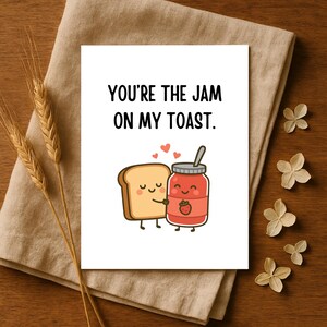 Printable Funny Anniversary Card – Food Pun Card, Punny Marriage Gift, Punny Couple Keepsake, Couple anniversary gift, Card for Husband