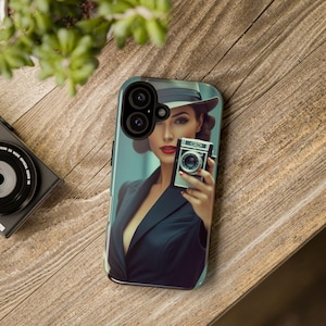 Retro Camera Phone Case: Vintage Style Tough Protection