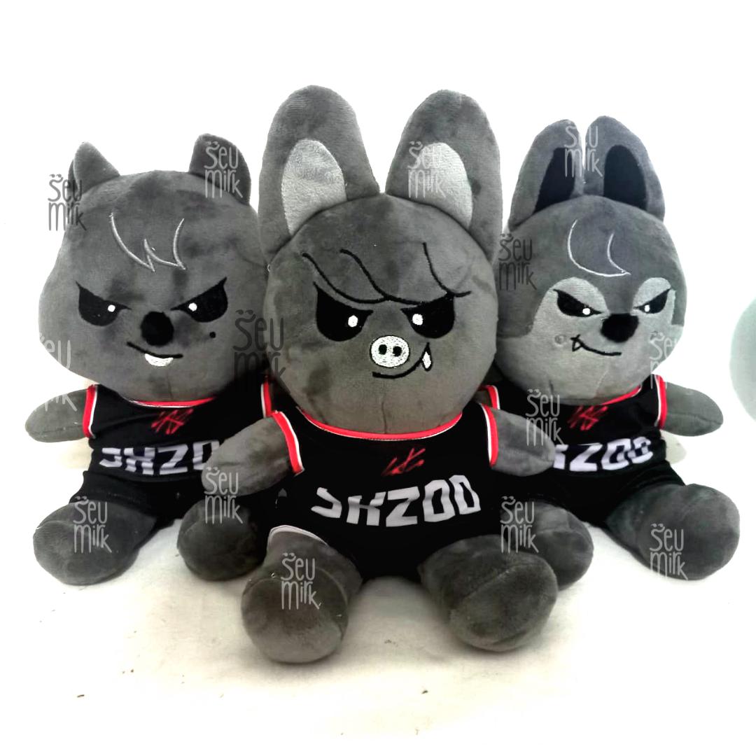 SKZOO Dark Mode Fanmade 3RACHA 40CM Plushies - Etsy Canada