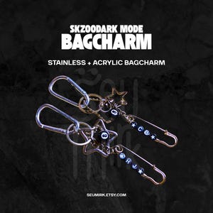 Pre-Order: Bagcharm SKZOO Dark Mode Stainless + Acrylic