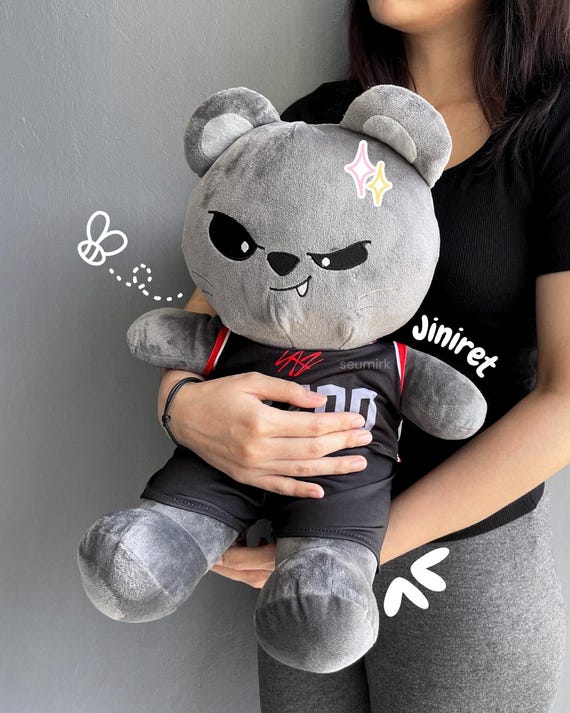SKZOO Dark Mode Fanmade Jiniret 40CM Plushies - Etsy