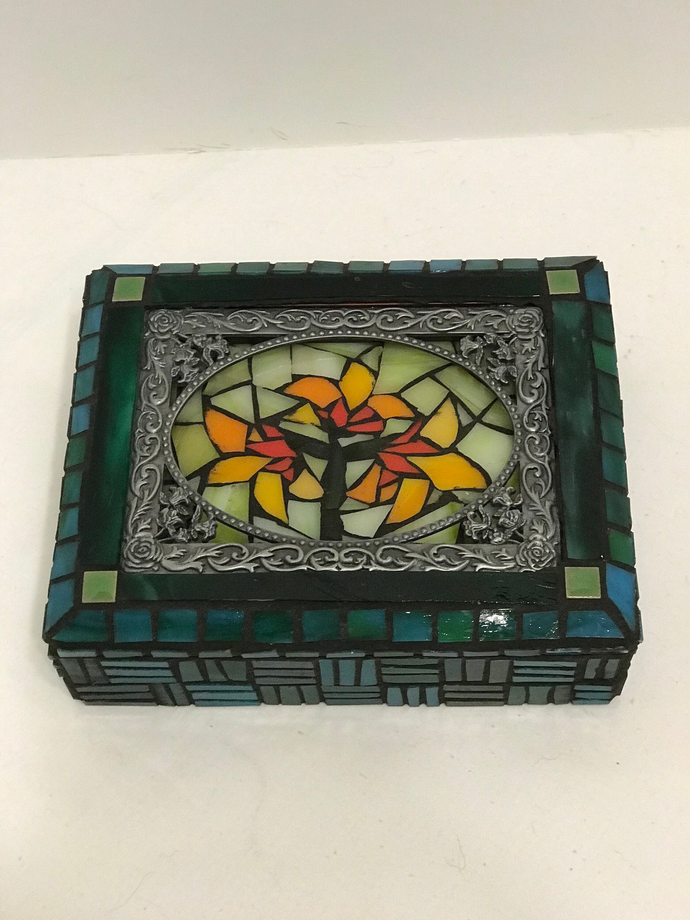 Mosaic Jewelry Box - Etsy