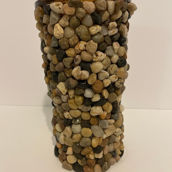 Rock Vase Etsy