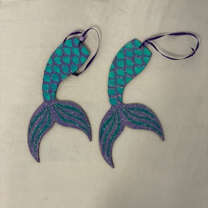 Mermaid tail ornament