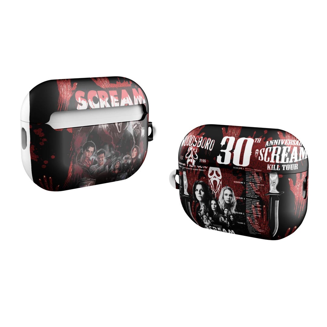 Case Scream Scream Horror Movie Case for Airpods® - Etsy