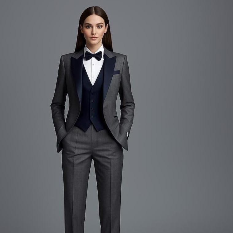 Ladies Tuxedo Suit - Etsy