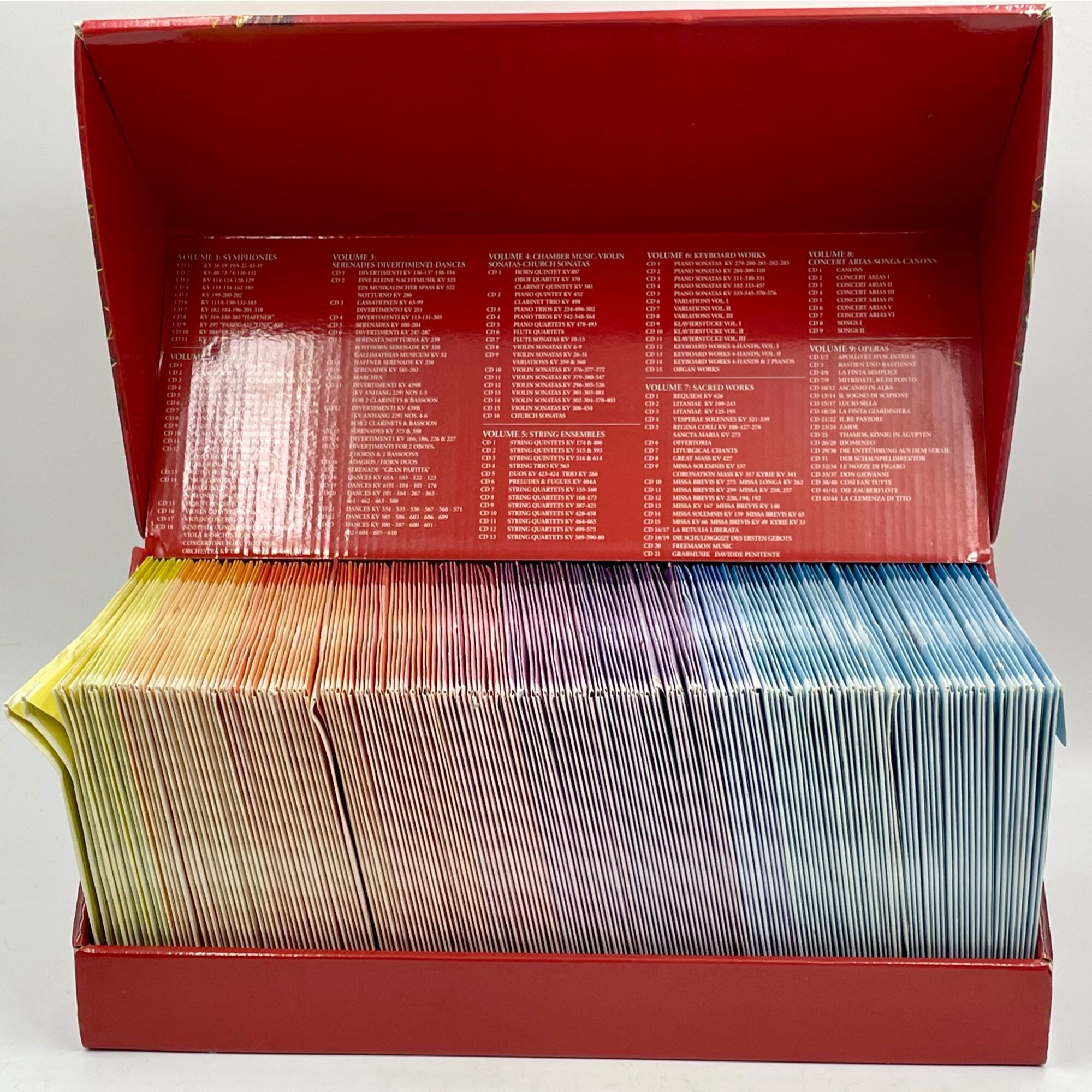 Wolfgang Amadeus Mozart Complete Works -170 CD Box Set
