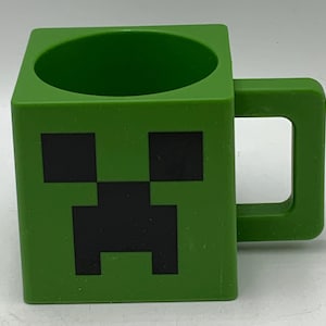 New Minecraft Creeper Face Ceramic Mug Coffee Cup