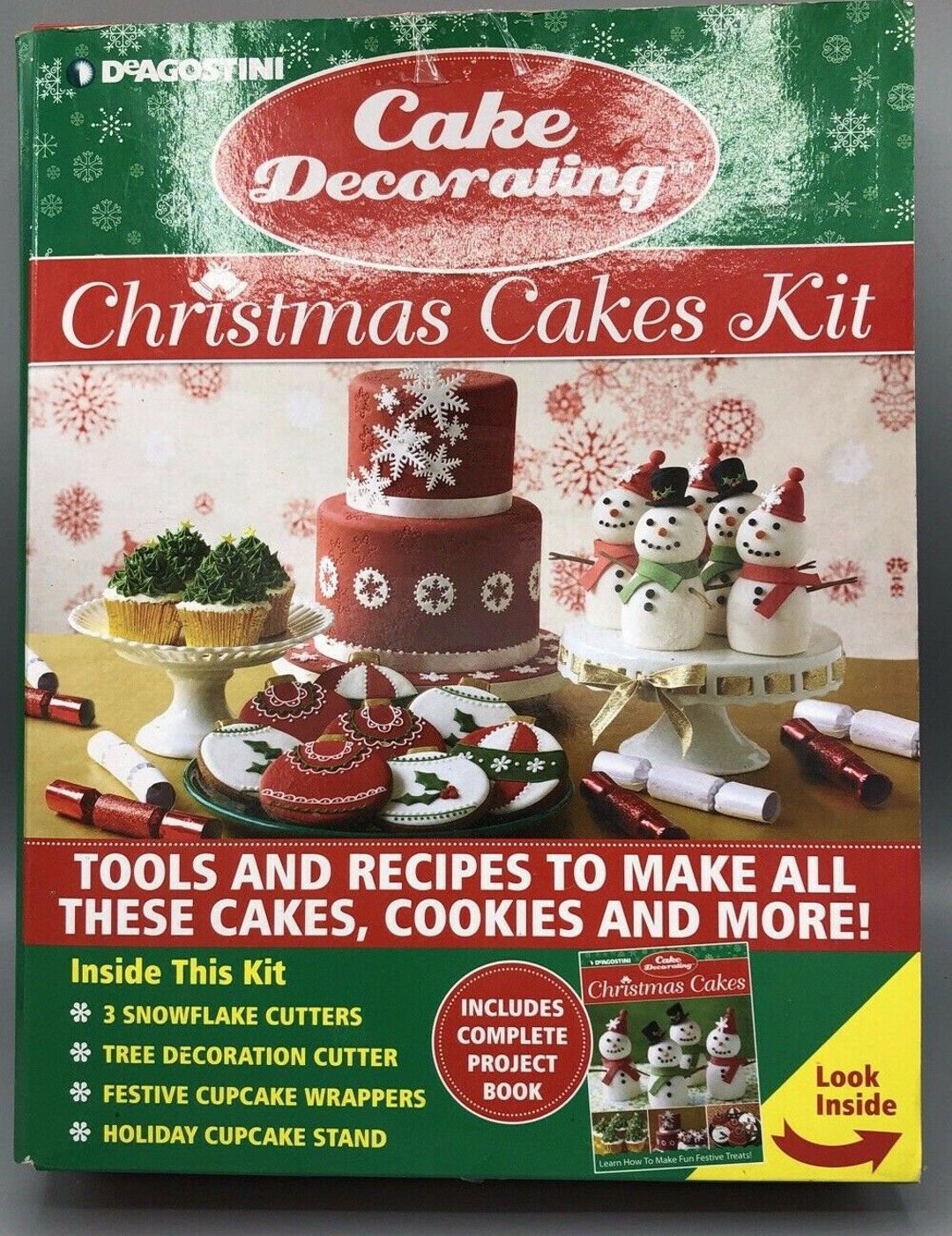 Deagostini Christmas Cake Decorating Kit - Etsy