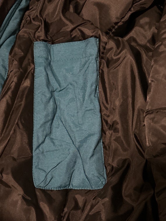 Turquoise Vintage Men’s Jacket, Inside Edge, NWT,… - image 7