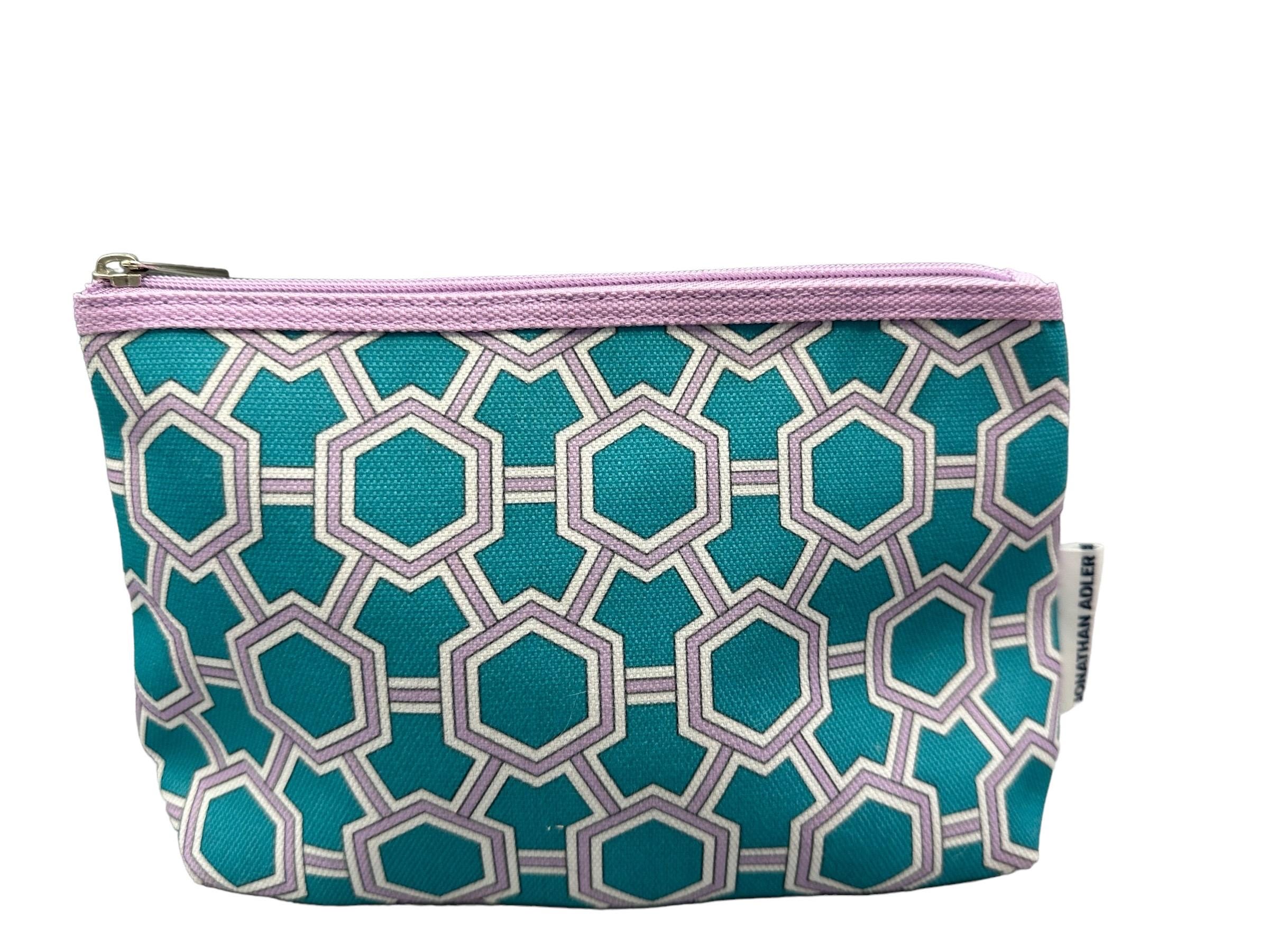 Clinique Jonathan Adler Makeup Bag New 8x2.5x5.5 Etsy