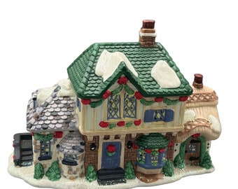 Vintage Trim a Home 1999 Christmas Village Locksmith House | Excellent condition | Christmas
