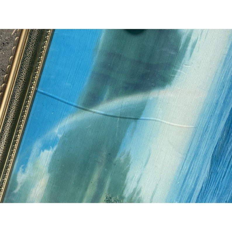 Vintage Motion Light up Framed Waterfall Picture Art Water Etsy