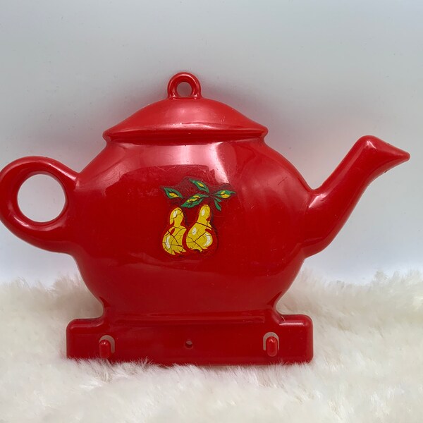 Red Teapot Etsy