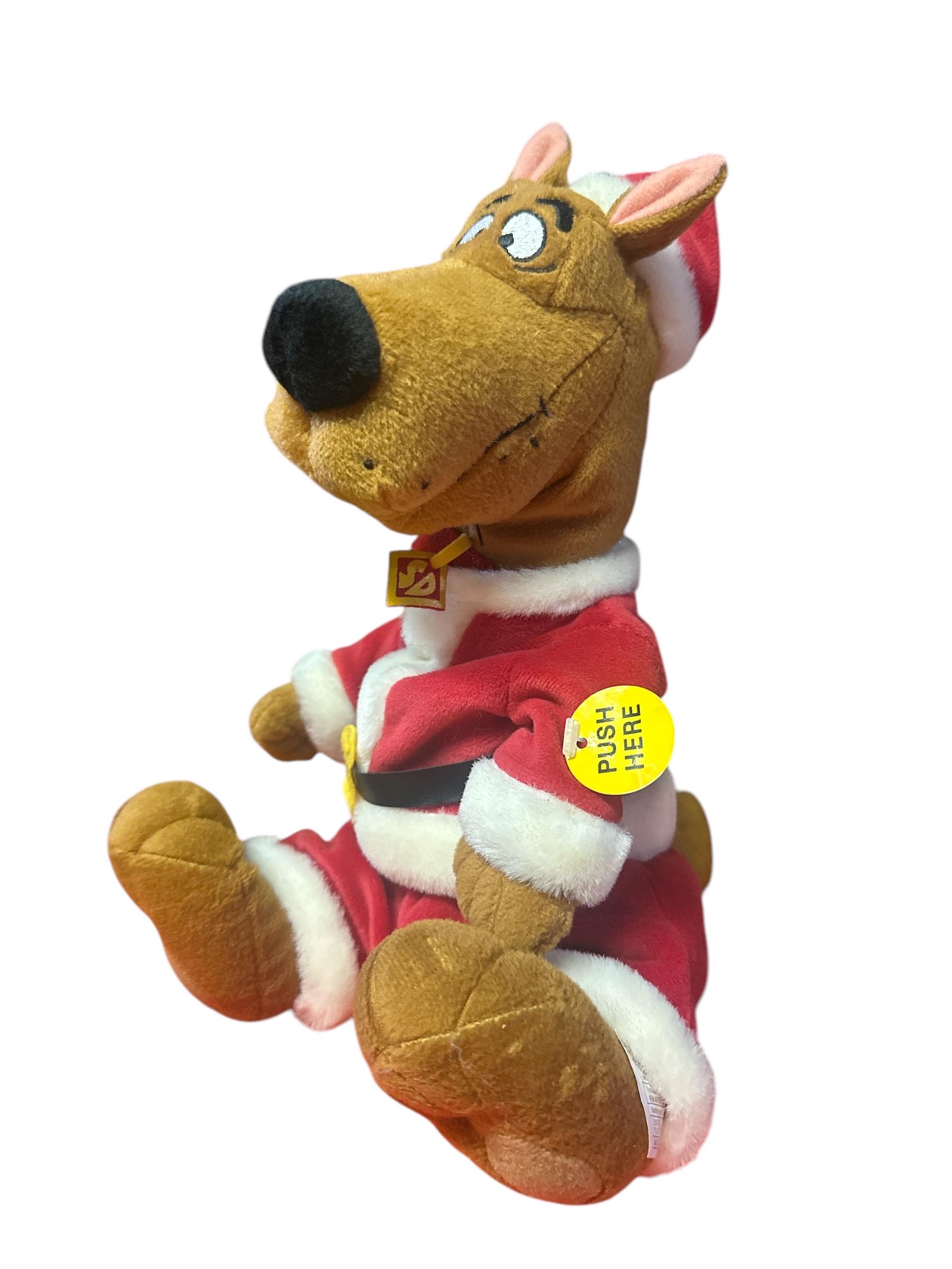 VTG Scooby Doo, Vintage Christmas Animatronics, Santa Plush Doll