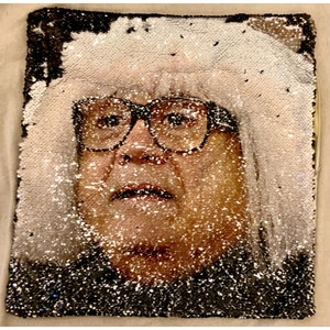 Ryan Reynolds ﻿sequin Cushion Cover - Danny Devito Sequin Pillow