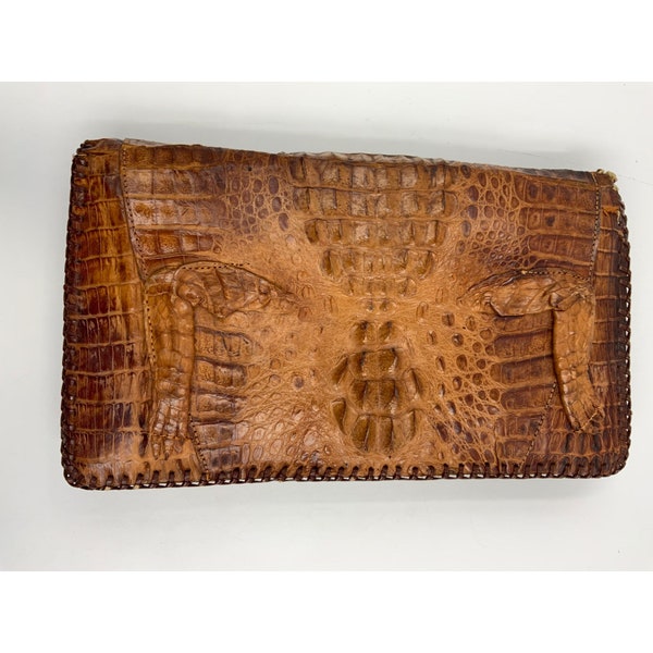 Alligator Clutch Etsy