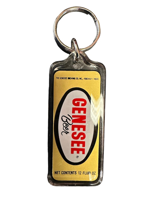 Old Vintage  Keychain Fob,  "GENESEE Beer & Ale"  