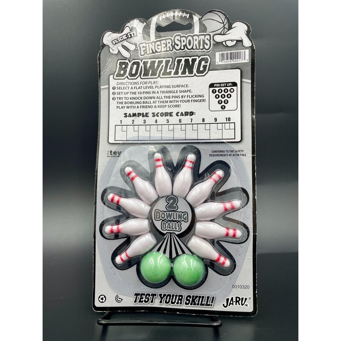 Finger Sports Bowling Knock down pins Flik It JARU Etsy