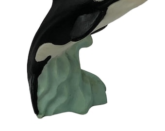 White Whale, Orca Statuette, Plymouth, Ma Figurine, Souvenir