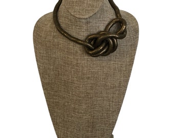 Snake Bendable Segmented Metal Necklace, CHOKER, Pendant, Bracelet, Snake Twist, New