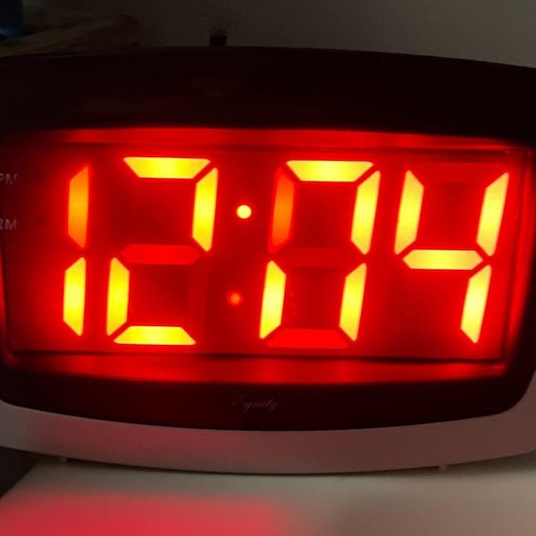 Equity, Digital Alarm Clock, VTG