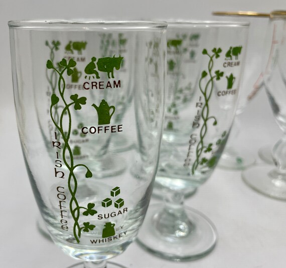 Irish Coffee Glasses - Footed