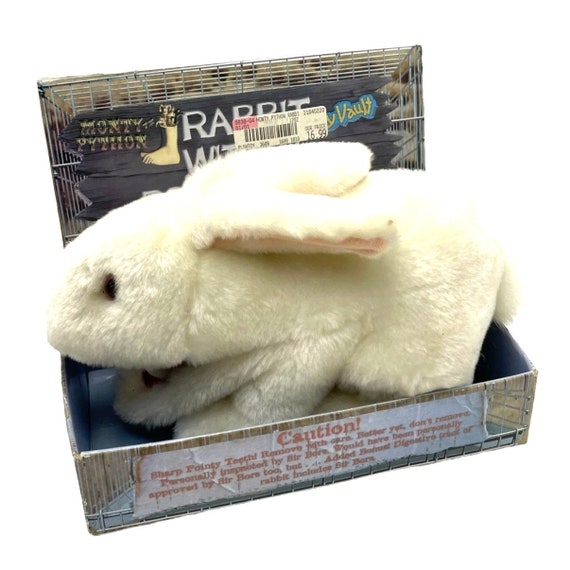Monty Python Rabbit With Big Pointy Teeth Stuffed Animal Plush - Etsy