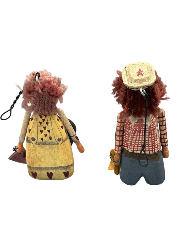 ラガディ・アン＆アンディ・ウッド クリスマスオーナメントまたは