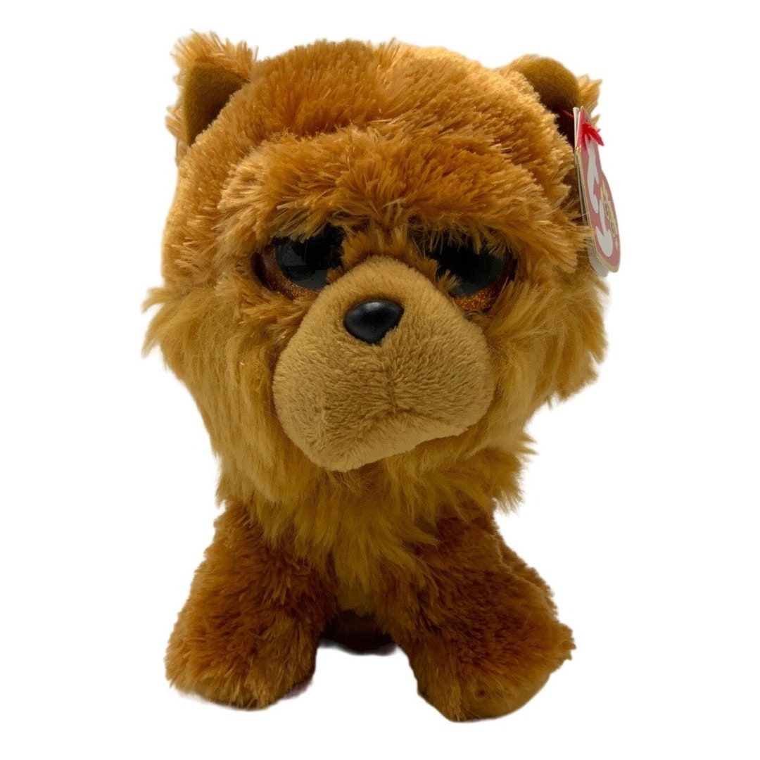 Boo Uk TY Beanie Boos Barley the Chow Chow Dog, 6 in New With Tags - Etsy UK