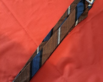 Vintage Wembley striped tie, dead stock