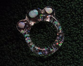 Add on Opal options for additions to another ring order in this ZU Glass shop~ Not Sold Separately~ **Not Sold Separately**