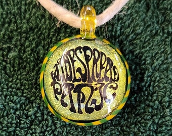 Widespread Panic Dichroic Image Pendant Art Piece Necklace