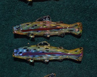 Glass Fish Bowl Salmon Trout Steelhead Hitter