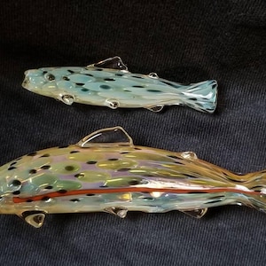 Glass Fish Bowl Salmon Trout Steelhead Hitter image 11