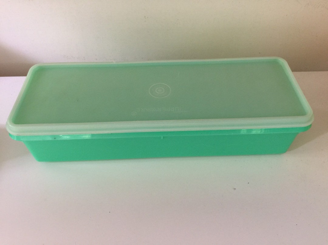 Tupperware Ice Cream Keeper, 484 486, Vintage Rectangular