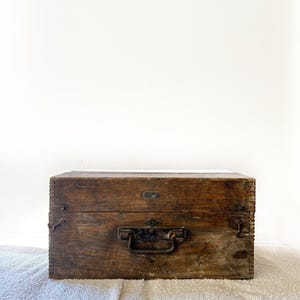 Vintage wooden box