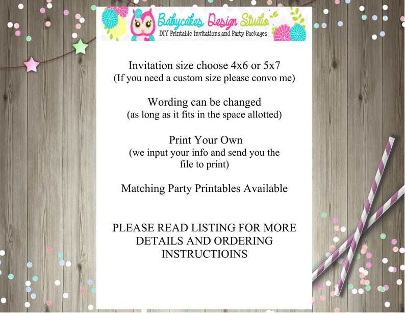 Invitation de fête danniversaire de thème des années 80 | Etsy