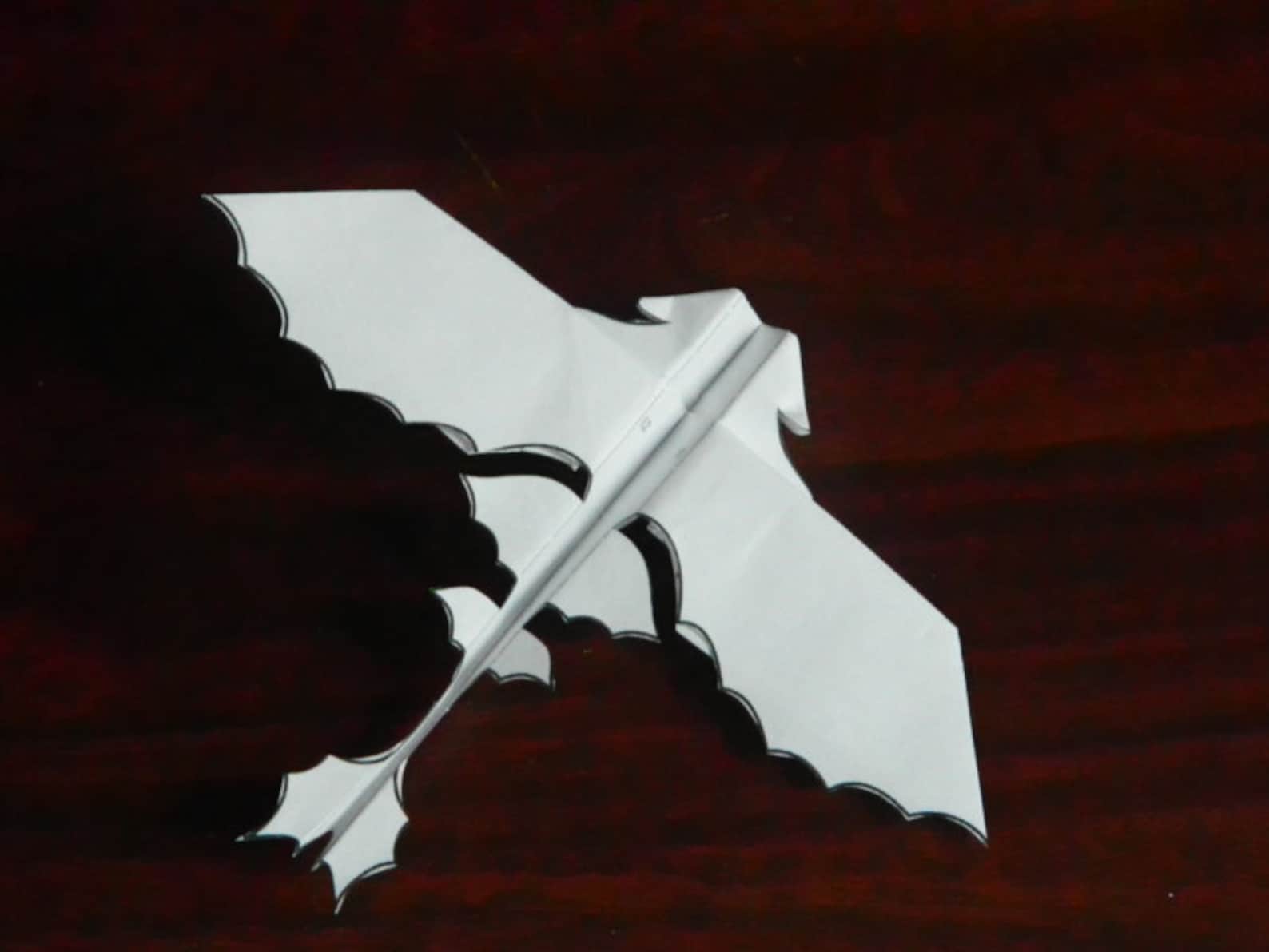 Flying Paper Dragon Download and Print the Pattern Etsy