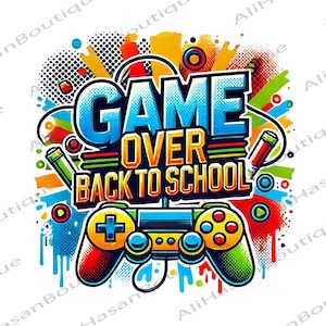 Juego terminado, regreso a clases PNG, diseño de camiseta de maestro PNG, camiseta retro de regreso a clases PNG, camiseta retro de maestro PNG, citas de estudiantes, regalo de archivo fFile.