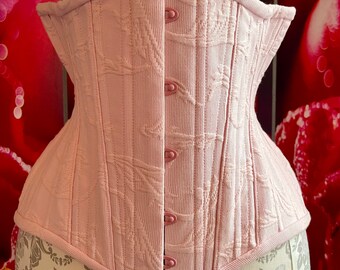 26” Matelasse Pink Underbust