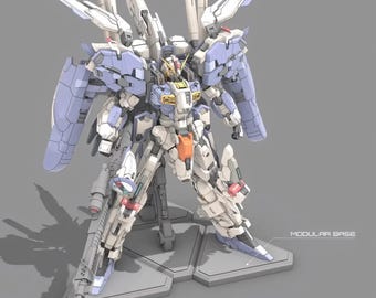 Gundam EX-S UG03 STL Model | Hyper Detailed Super Gundam 3D Print | Full Armor Mecha Suit Stl | High Detail Resin STL Model Instant Download