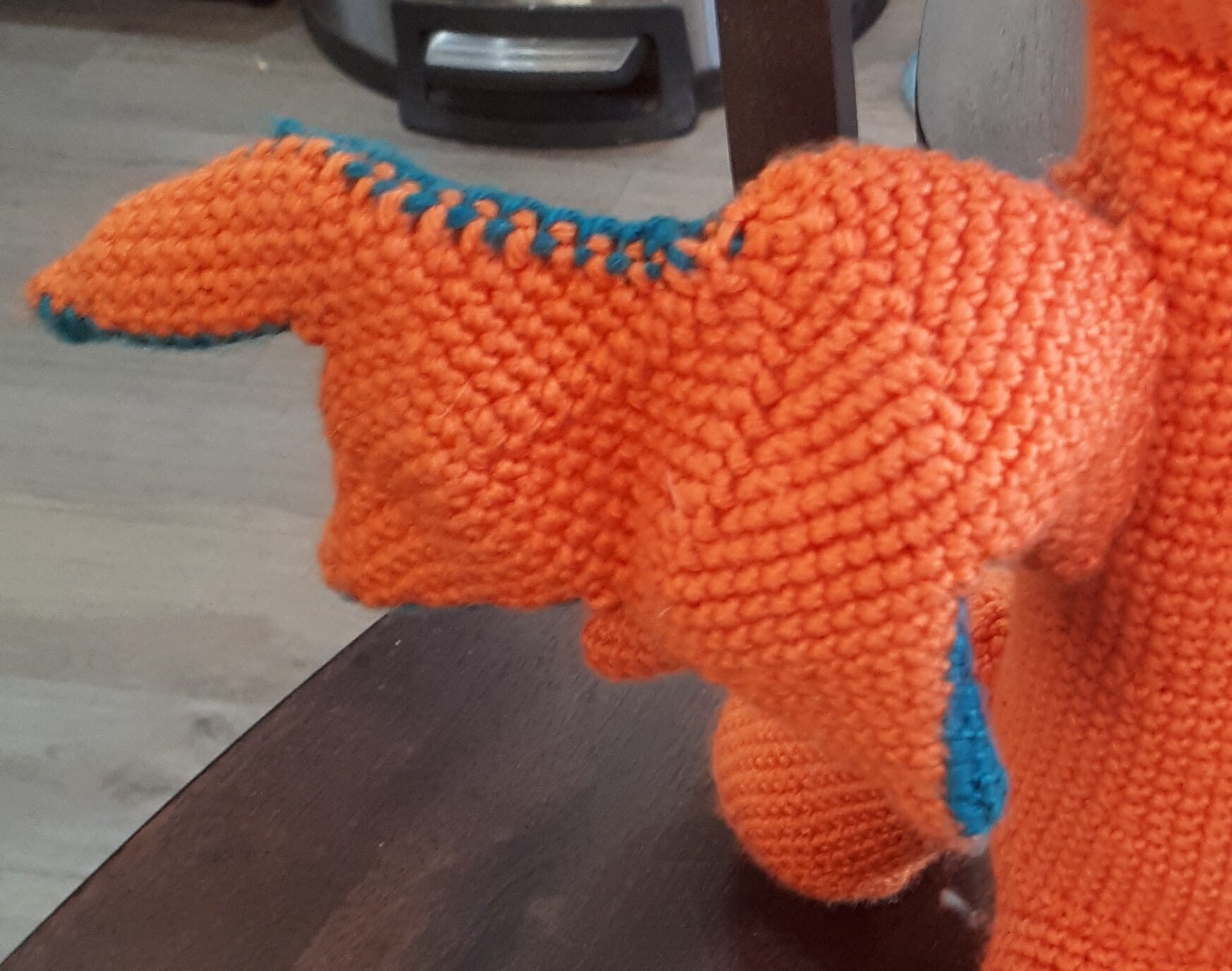 Charizard Crochet Pattern / Pokemon / Lazy Dragon / Orange / 