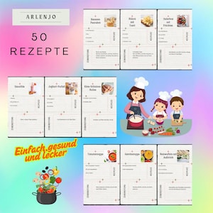 50 recettes simples pour enfants fiches recettes pdf à télécharger faciles, rapides et délicieuses