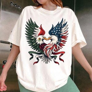 Mexico USA Flags Glitter Png Sublimation, Patriotic Png, Mexican Flag Png, Travel Png, T-Shirt Design, DTF, Mexican Roots png, mixed family