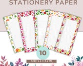 Kitchen Recipe Notepad, Meal Grocery Checklist, Cooking Templates (Digital Download)