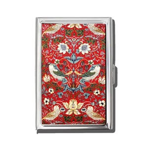 cigarett case red Bandana Pattern Cigarette Box Flip Open Waterproof Cigarette Holder Box for Men and Women : Health & Household lasting use Vintage Red Cigarette Case, 1960s